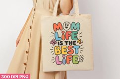 Mom life is the best life PNG, Retro Mama Sublimation PNG Product Image 3