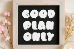 Bubble Mood - Retro Bubble Font Product Image 3