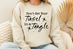 Don&#039;t Get Your Tinsel in a Tangle SVG Product Image 3