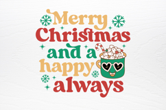 Retro Christmas Tshirt SVG Product Image 3