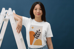 Leaf and Star Abstract Three Size Embroidery Design Product Image 3