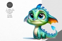 Dragon clipart, Fantasy clipart, Nursery clipart Product Image 1