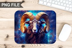Aries Zodiac Sublimation Mouse Pad PNG Bundle Product Image 4