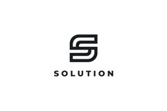 Letter S round logo design vector template Product Image 3