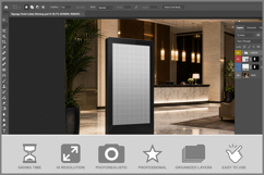 Signage Hotel Lobby Mockup Product Image 2