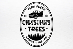 Farmhouse Christmas Sign SVG Product Image 3