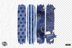 Graduation Brushtrokes Clipart Product Image 1