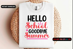 Back to school SVG Design, Back to School svg cut file Product Image 1