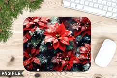 Christmas Flowers Mouse Pad Bundle - Christmas Sublimation Product Image 4