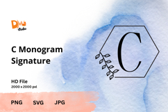 Monogram Signature Product Image 1