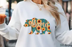 Mama PNG, Sunflower Mom Life Sublimation PNG Product Image 3