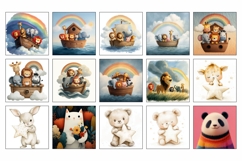 Cartoon Animals Pillow Designs, Kids Pillow Bundle Product Image 3