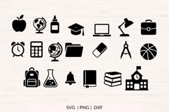 School Icons SVG Bundle, 40 Designs Product Image 3
