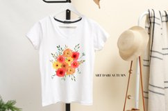 Flower Bouquets PNG |Watercolor Floral Arrangements Product Image 3