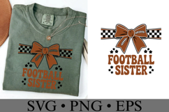 Football Sister Svg | Game Day Svg | Sport Svg | Shirt Svg Product Image 3