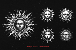 10 Bundle Dark Art Magical Sun Solar Sunlight Celestial Product Image 5