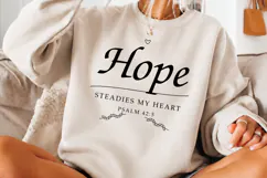 Hope Still Rises Christian Faith PNG, Psalm 42:5 Hope Bible Product Image 3