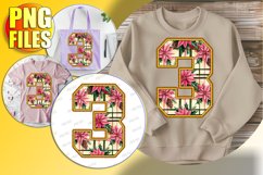 3 Doodle Letter Style PNG Cheerful Winter Character! Product Image 1