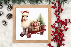 Christmas Farm Animals Clipart, Christmas PNG Product Image 3