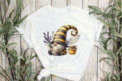 Bee Gnome Sublimation Clipart Product Image 3