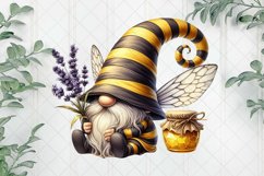 Bee Gnome Sublimation Clipart Product Image 1