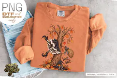 Well Shit Witch PNG, Funny Halloween DTF Product Image 6