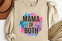 Mama of both PNG, Mothers Day Sublimation PNG Product Image 3