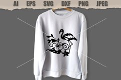 Clipart Flamingo SVG Product Image 3