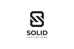 Solid - Letter S Logo Design Vector Template Product Image 3