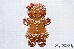 Christmas Gingerbread Sublimation Clipart PNG Product Image 1