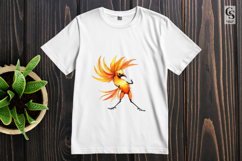 Watercolor Phoenix Bird Clipart Sublimation PNG Product Image 2