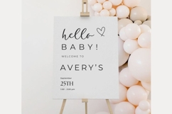 Baby Shower Welcome Template 78 Product Image 3