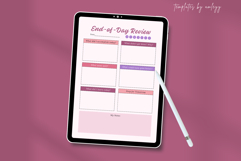 End of Day Review Planner Template Printable Product Image 3