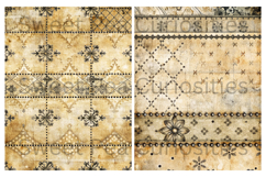 Grunge, Sepia, Mixed Media, Papers, Junk Journal Product Image 3