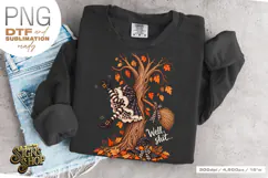 Well Shit Witch PNG, Funny Halloween DTF Product Image 8