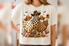Western Ghost Halloween PNG, Cowboy Ghost Fall Design,Spooky Product Image 3