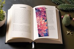 Magical Dreamy Flowers PNG Bookmark Sublimation Designs Product Image 3