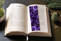 Purple Harmony PNG Bookmark Sublimation Design Product Image 3