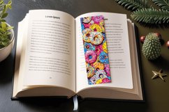 Sprinkled Donuts PNG Bookmark Sublimation Designs Product Image 3