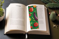 3D Vegetables PNG Bookmark Sublimation Des Product Image 3