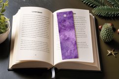 Luxury Lilac PNG Bookmark Sublimation Design Product Image 3
