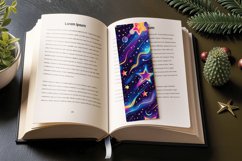 Embroidery Pink Jean Denim PNG Bookmark Sublimation Des Product Image 3
