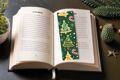 Joyful Christmas PNG Bookmark Sublimation Design Product Image 3