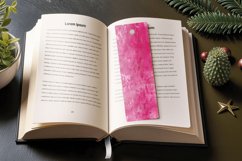 Luxury Pink PNG Bookmark Sublimation Design Product Image 3