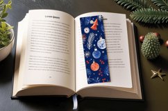 Winter Holidays Christmas PNG Bookmark Sublimation Design Product Image 3