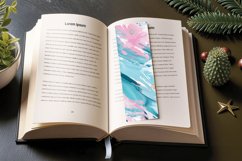 Pastel Acrylic Paint PNG Bookmark Sublimation Designs Product Image 3