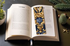 European Baroque PNG Bookmark Sublimation Design Product Image 3