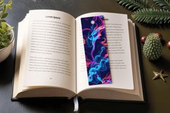 Luxury Neon Smokes PNG Bookmark Sublimation Designs Product Image 3