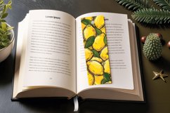 Lemons PNG Bookmark Sublimation Design Product Image 3