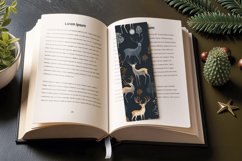 Forest Deer PNG Bookmark Sublimation Designs Product Image 3